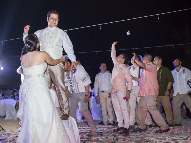 La boda de David y Karla en Playa del Carmen, Quintana Roo 16