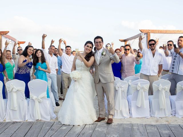 La boda de David y Karla en Playa del Carmen, Quintana Roo 20