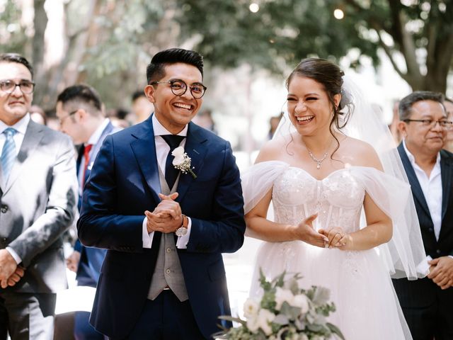 La boda de Ibsan y Joely en San Andrés Cholula, Puebla 28