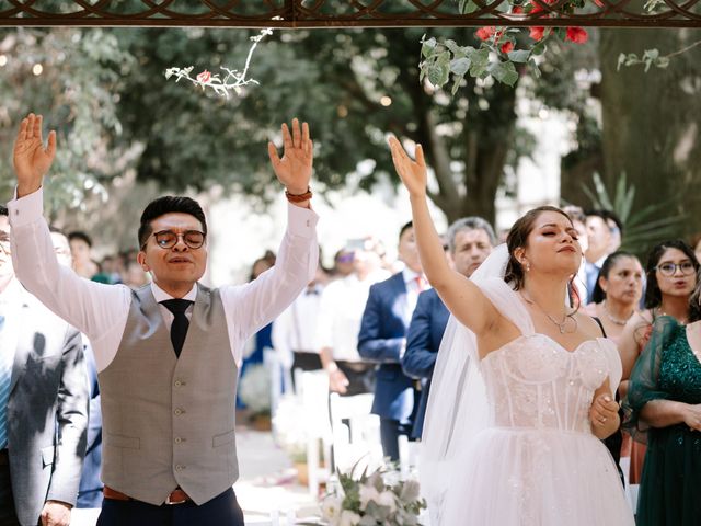 La boda de Ibsan y Joely en San Andrés Cholula, Puebla 29