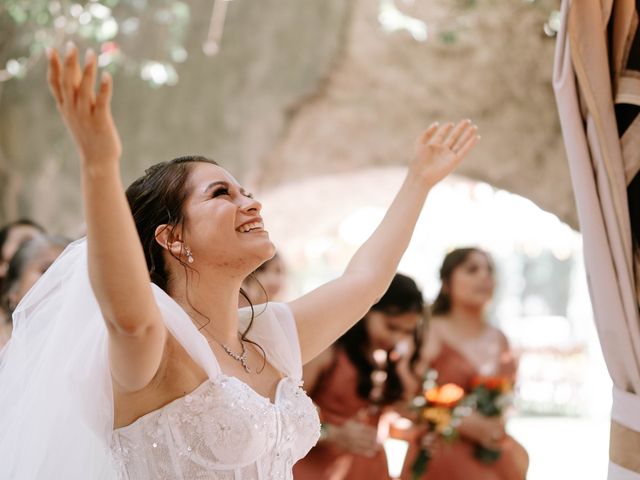 La boda de Ibsan y Joely en San Andrés Cholula, Puebla 30