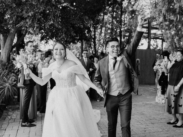 La boda de Ibsan y Joely en San Andrés Cholula, Puebla 31