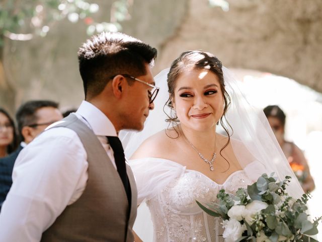 La boda de Ibsan y Joely en San Andrés Cholula, Puebla 32