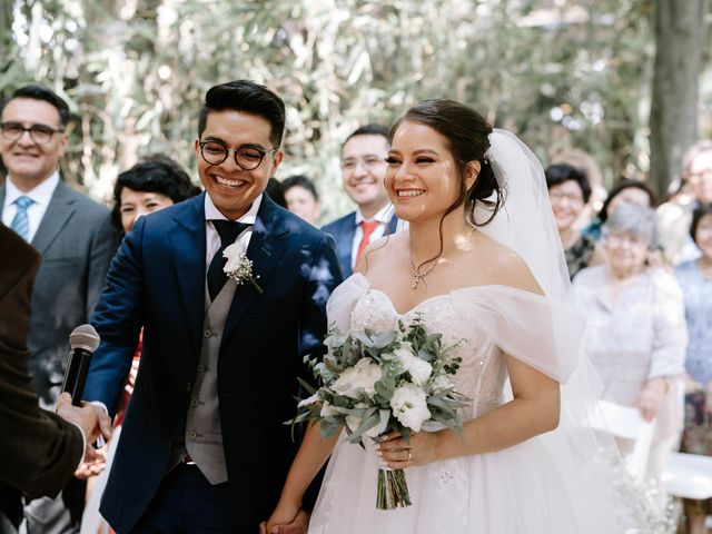 La boda de Ibsan y Joely en San Andrés Cholula, Puebla 34