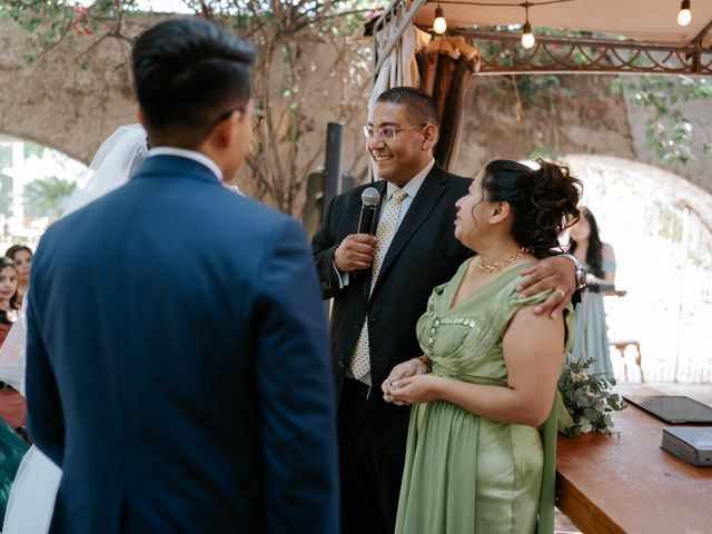 La boda de Ibsan y Joely en San Andrés Cholula, Puebla 41