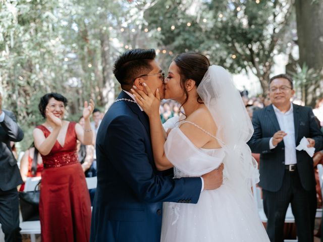 La boda de Ibsan y Joely en San Andrés Cholula, Puebla 44