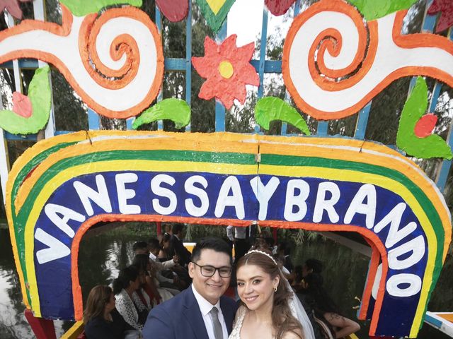 La boda de Brandon y Vanessa en Xochimilco, Ciudad de México 12