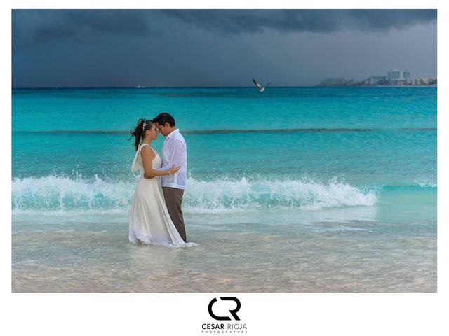 La boda de Mary J  y Hugo  en Cancún, Quintana Roo 14