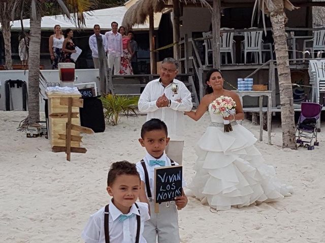 La boda de Angel y Gemma en Puerto Morelos, Quintana Roo 8