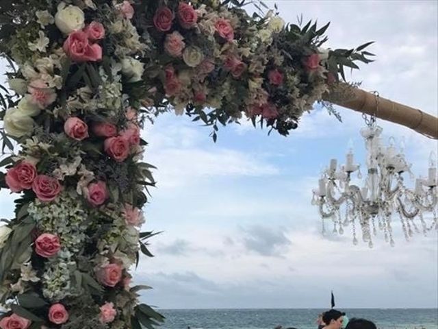 La boda de Angel y Gemma en Puerto Morelos, Quintana Roo 13