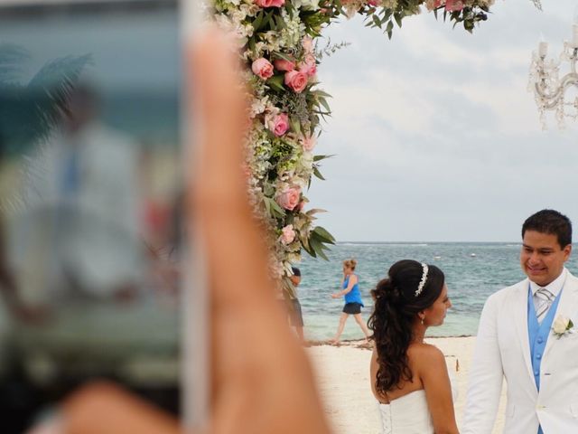 La boda de Angel y Gemma en Puerto Morelos, Quintana Roo 15
