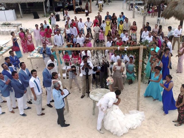 La boda de Angel y Gemma en Puerto Morelos, Quintana Roo 19