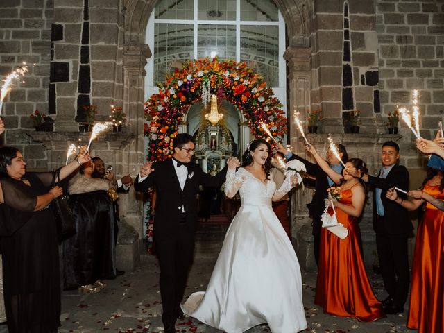 La boda de Miguel y Daniela en Tepotzotlán, Estado México 17
