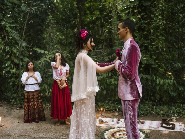 La boda de Eliot y Ariana en Campeche, Campeche 36