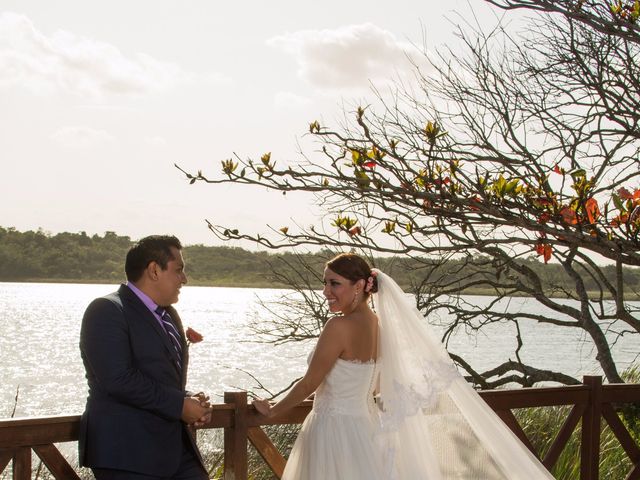 La boda de Pedro y Verónica en Playa del Carmen, Quintana Roo 16