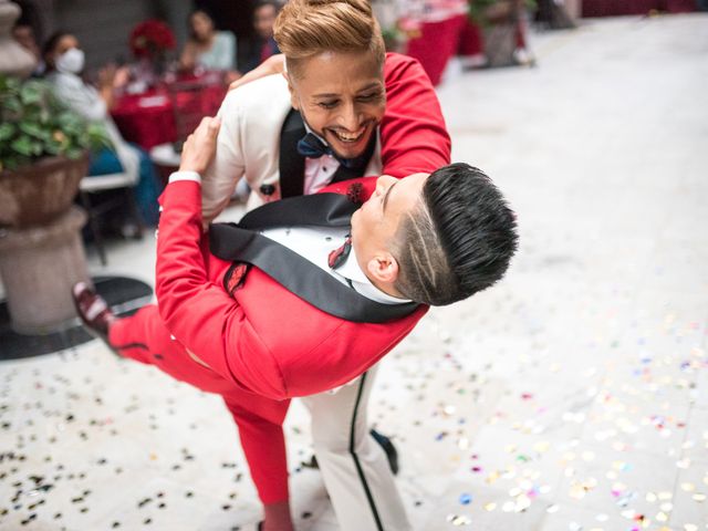 La boda de Jaubert y Eder en Cuauhtémoc, Ciudad de México 1
