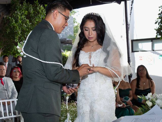 La boda de Emmanuel y Jocelín en Cholula, Puebla 34