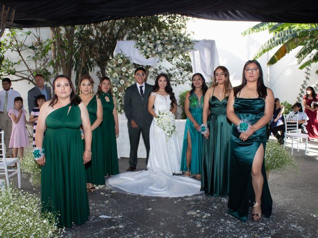 La boda de Emmanuel y Jocelín en Cholula, Puebla 40