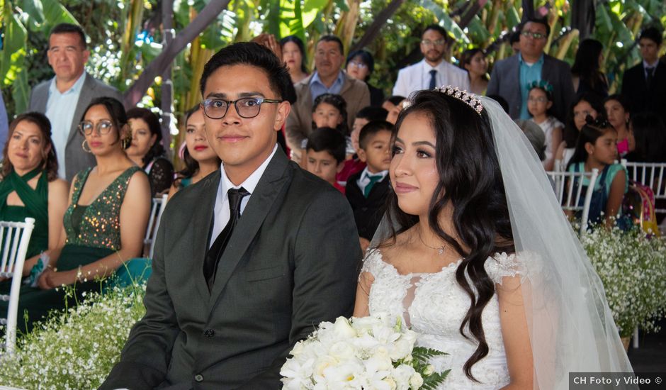 La boda de Emmanuel y Jocelín en Cholula, Puebla