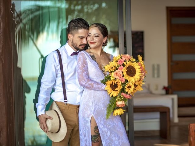 La boda de Lemmuria y Moni en Bacalar, Quintana Roo 13