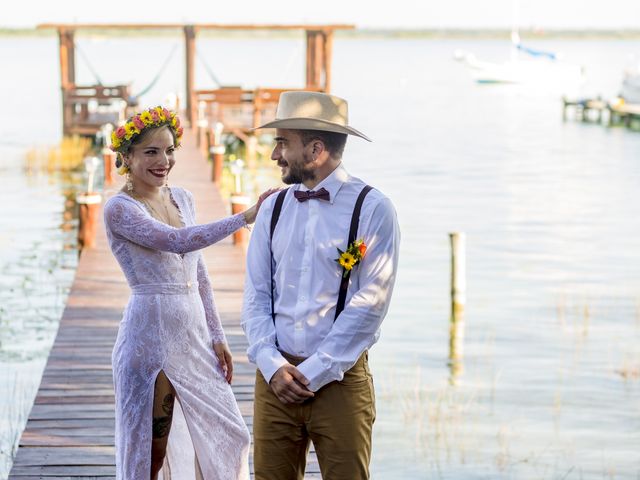 La boda de Lemmuria y Moni en Bacalar, Quintana Roo 21