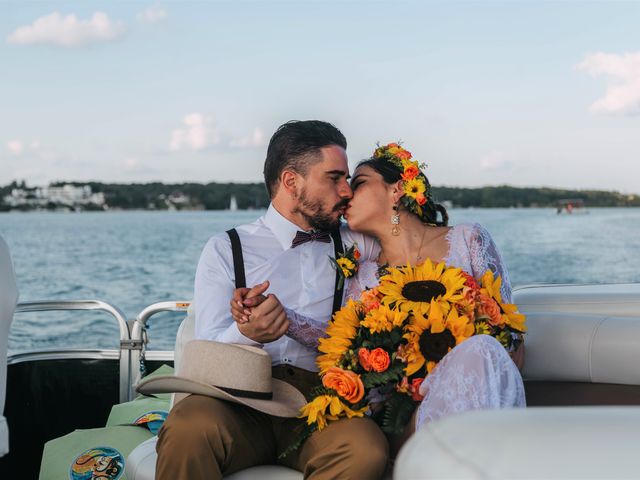 La boda de Lemmuria y Moni en Bacalar, Quintana Roo 31