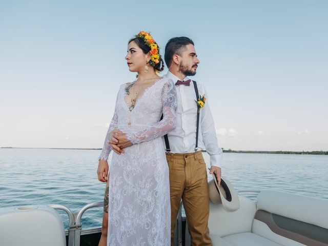 La boda de Lemmuria y Moni en Bacalar, Quintana Roo 33