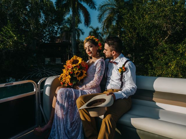 La boda de Lemmuria y Moni en Bacalar, Quintana Roo 34