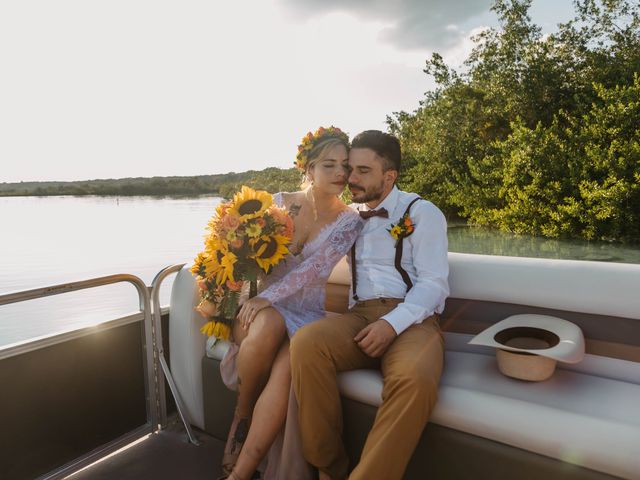 La boda de Lemmuria y Moni en Bacalar, Quintana Roo 35