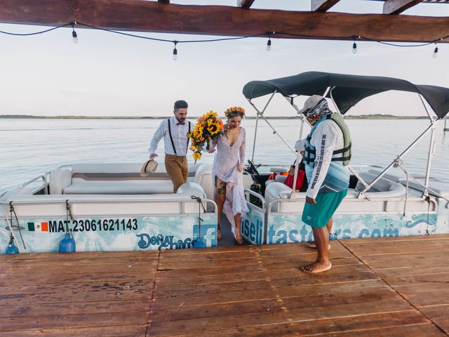 La boda de Lemmuria y Moni en Bacalar, Quintana Roo 37