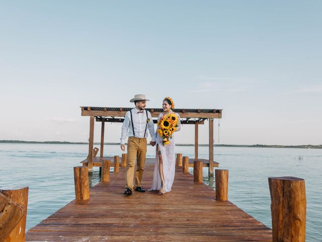 La boda de Lemmuria y Moni en Bacalar, Quintana Roo 39