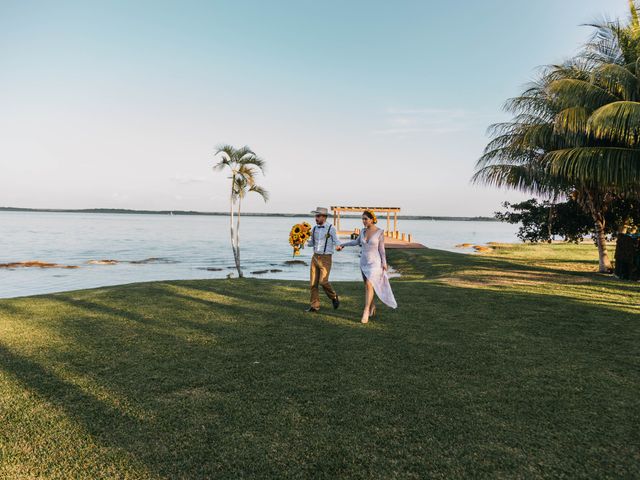 La boda de Lemmuria y Moni en Bacalar, Quintana Roo 44