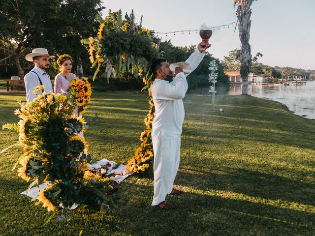 La boda de Lemmuria y Moni en Bacalar, Quintana Roo 50