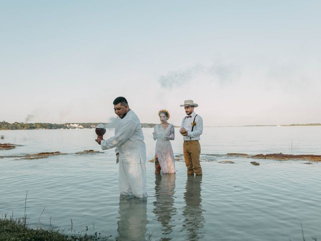 La boda de Lemmuria y Moni en Bacalar, Quintana Roo 91