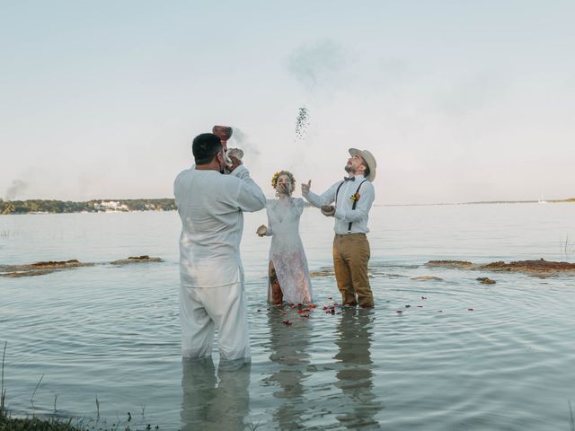 La boda de Lemmuria y Moni en Bacalar, Quintana Roo 97