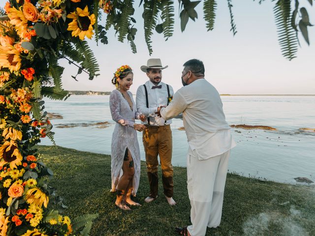 La boda de Lemmuria y Moni en Bacalar, Quintana Roo 104