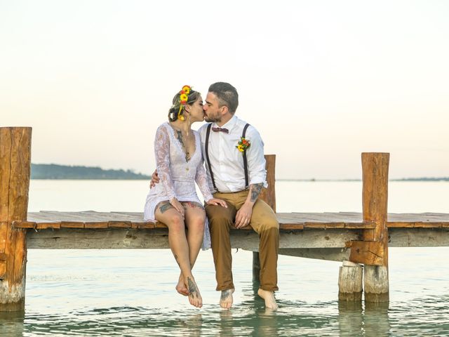 La boda de Lemmuria y Moni en Bacalar, Quintana Roo 119