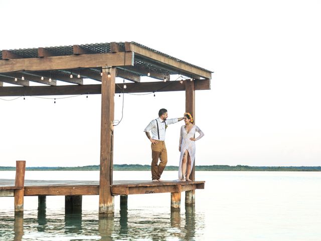 La boda de Lemmuria y Moni en Bacalar, Quintana Roo 122