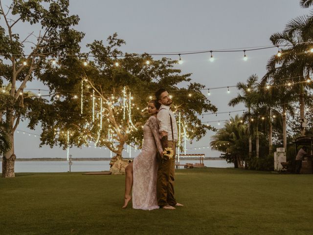 La boda de Lemmuria y Moni en Bacalar, Quintana Roo 135