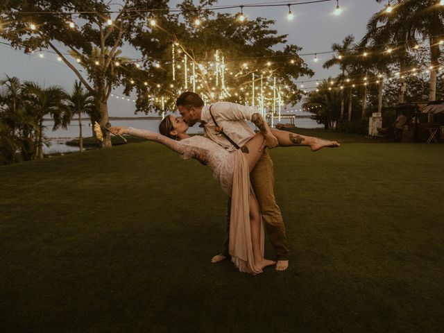 La boda de Lemmuria y Moni en Bacalar, Quintana Roo 136