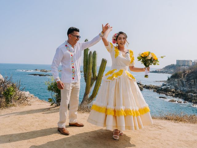 La boda de Alfonso y Nora en Huatulco, Oaxaca 15