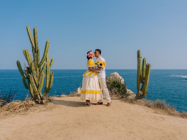La boda de Alfonso y Nora en Huatulco, Oaxaca 16