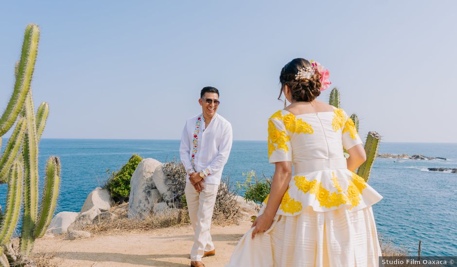 La boda de Alfonso y Nora en Huatulco, Oaxaca