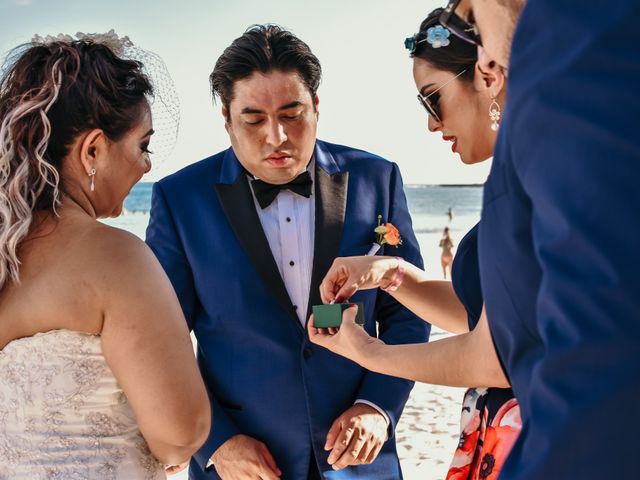 La boda de Néstor y Cristal en Playa del Carmen, Quintana Roo 53