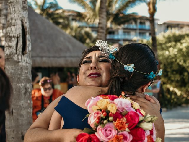 La boda de Néstor y Cristal en Playa del Carmen, Quintana Roo 65