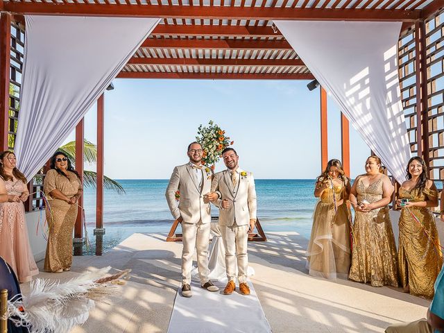 La boda de Guillermo y Jared en Puerto Morelos, Quintana Roo 34
