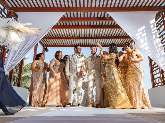 La boda de Guillermo y Jared en Puerto Morelos, Quintana Roo 37