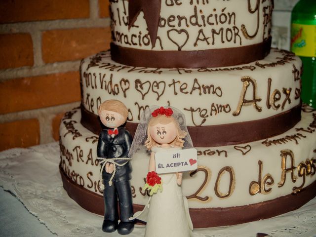 La boda de Alex y Esme en Pachuca, Hidalgo 166