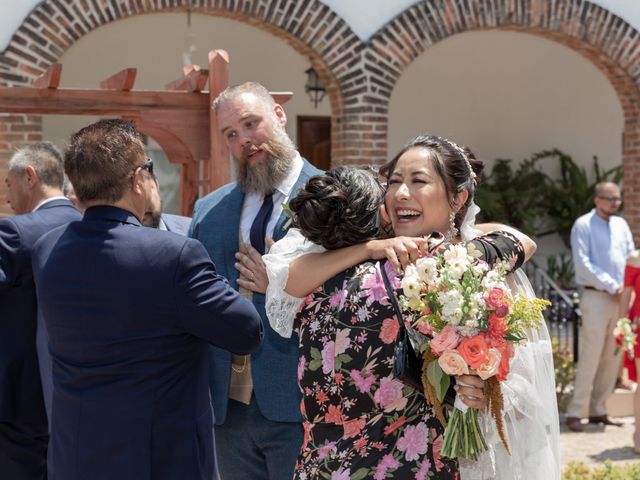 La boda de David y Diana en Bernal, Querétaro 75