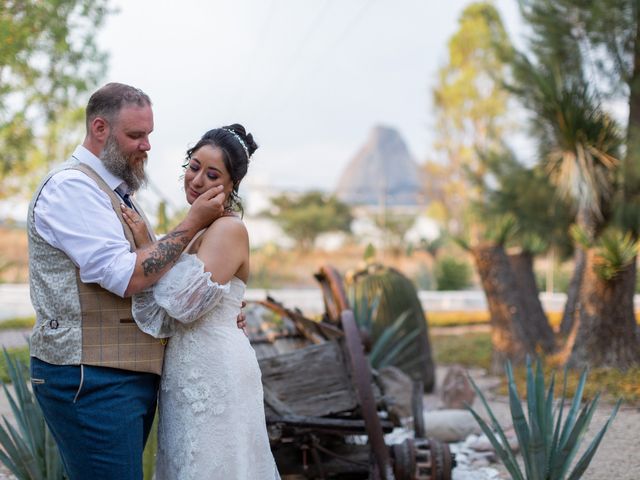 La boda de David y Diana en Bernal, Querétaro 97